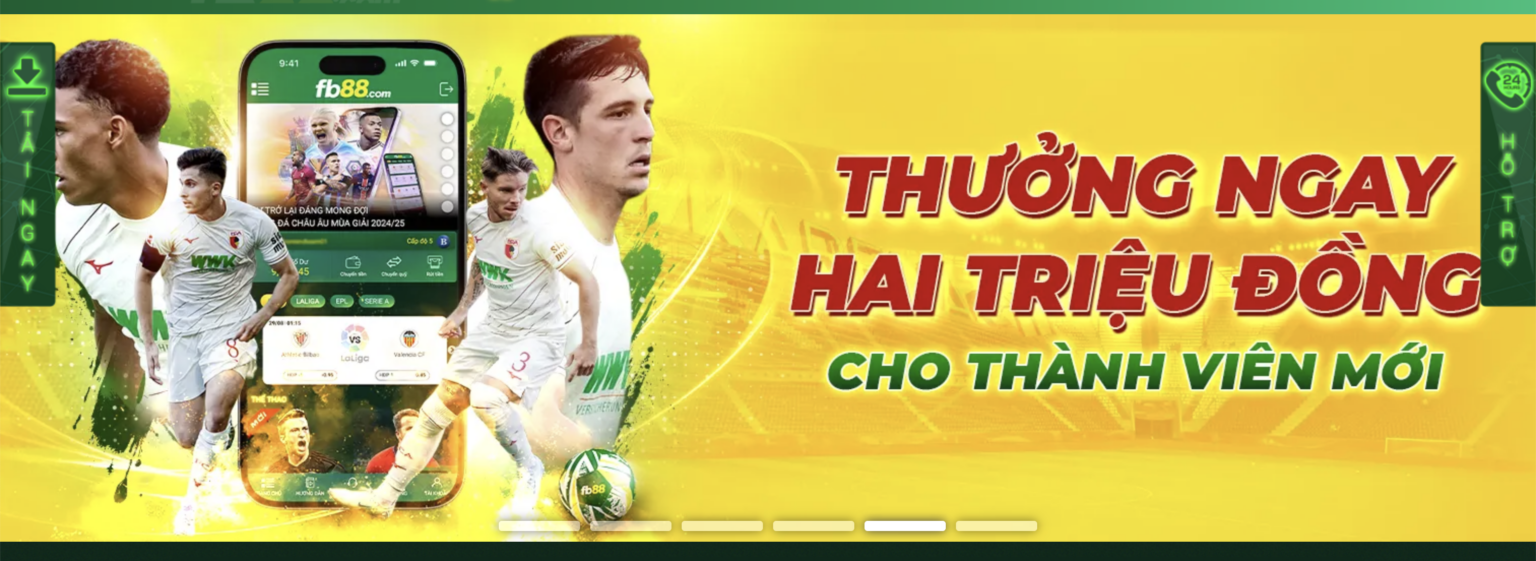 Top 10+ Nhà Cái Uy Tín Việt Nam 2025 | Đánh giá & Xếp Hạng 4 FB88 là nhà cái hàng đầu dành cho các tín đồ yêu thích các bộ môn bóng đá